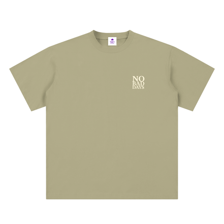No Bad Days Unisex Sueded Cotton T-Shirt
