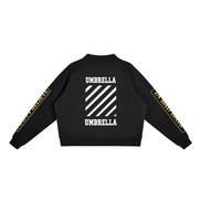 Essential Fleece Mock-Neck Crew Sweatshirt