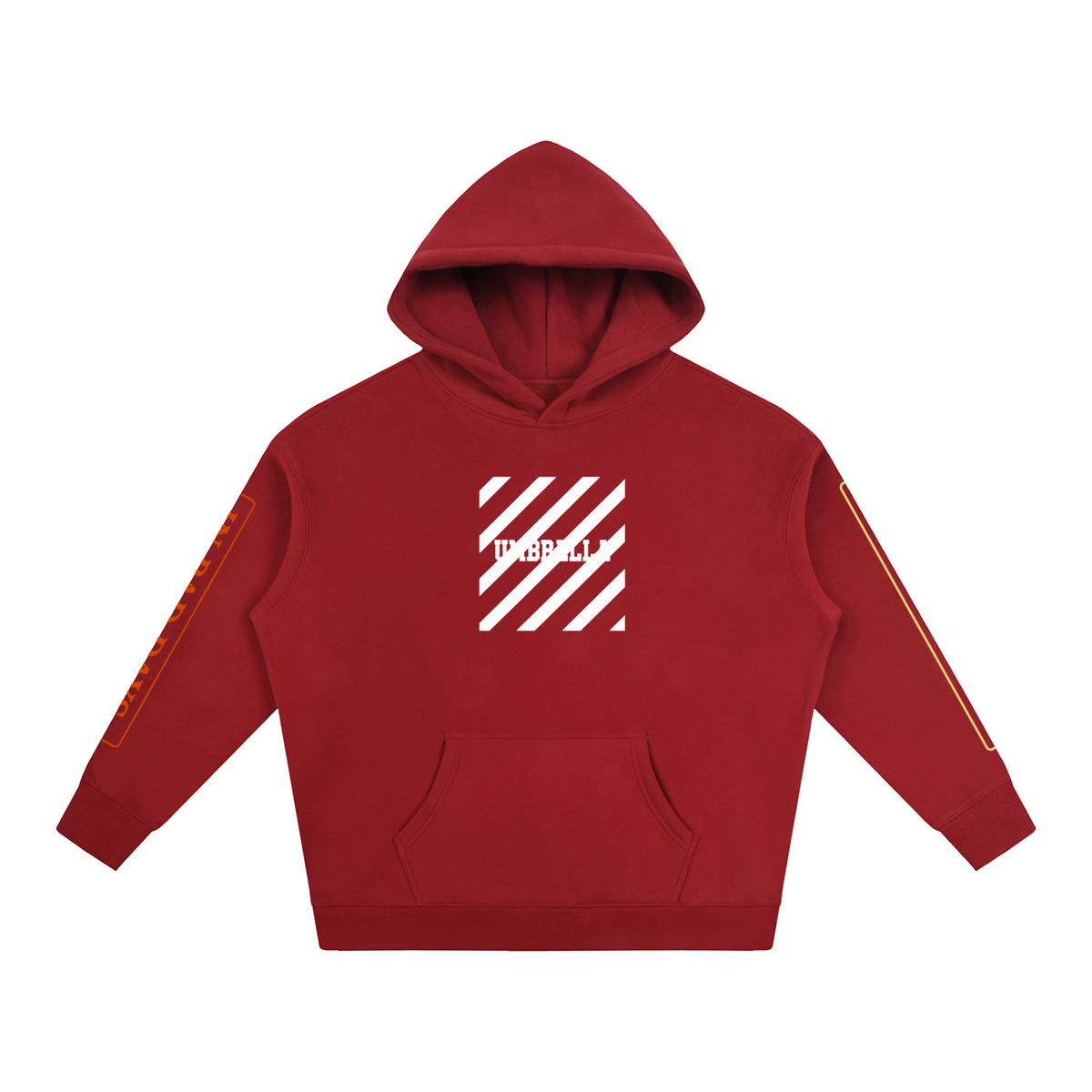 F Oversize Fleeced Hoodie
