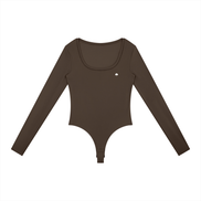 Women's Tight Long Sleeve Yoga Bodysuit