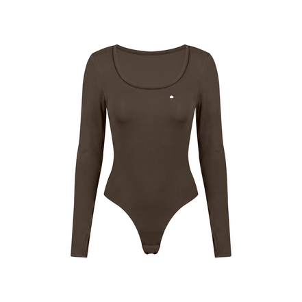 Women's Tight Long Sleeve Yoga Bodysuit